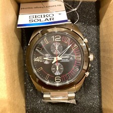 Orologio SEIKO SOLAR CHRONOGRAPH modello fuori produzione orologio vintage...