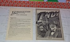 ❤️? MANUALE INDY INDIANA JONES AND THE LAST CRUSADE COMMODORE AMIGA A500 A600