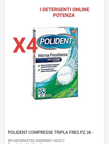 Polident compresse intensa - polident,