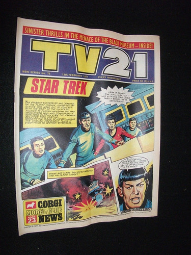 Tv21 comic 1971 - tv21., comic.