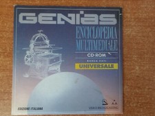 Genias Enciclopedia Multimediale - cd da collezione anni '90 ed. italiana