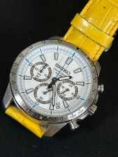 Orologio Seiko Cronografo 6T63 Quarzo Cassa Acciaio Inox Modello 6T63 Funzion...