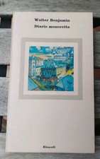 Walter Benjamin Diario Moscovita Einaudi Nuovi Coralli Prima Edizione