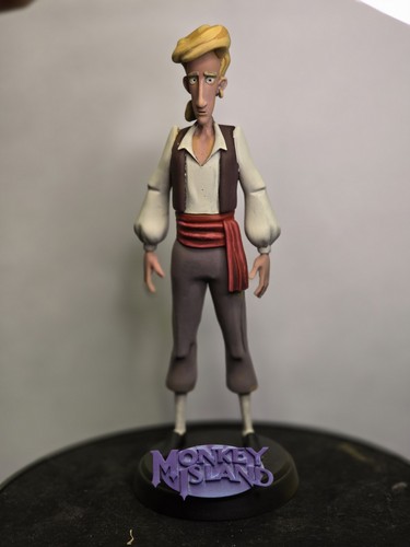 Guybrush threepwood statua - guybrush,