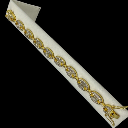 Bracciale cubano maglia - cubano,