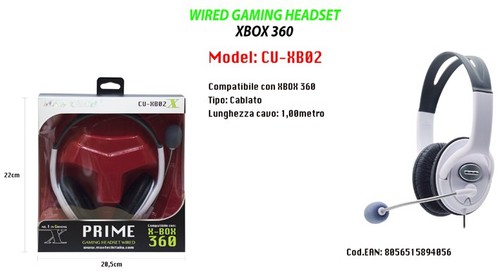 Cuffia compatibile per box - compatibile, x-box