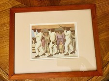 Vintage 1940s Framed