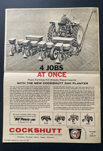 1964 canada canadian tractor - canada,
