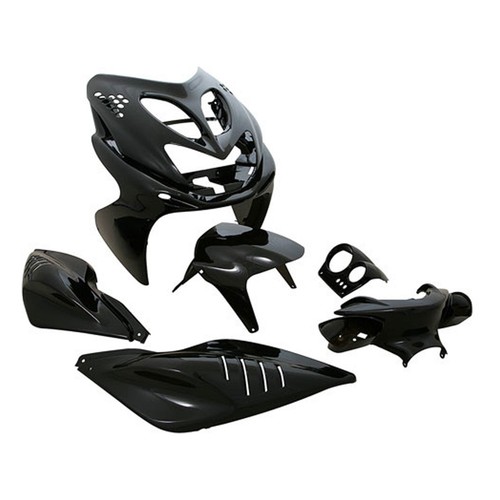 Kit carene pezzi - 7, nero