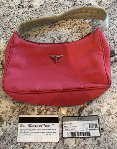 Prada tessuto rosa - prada, sport