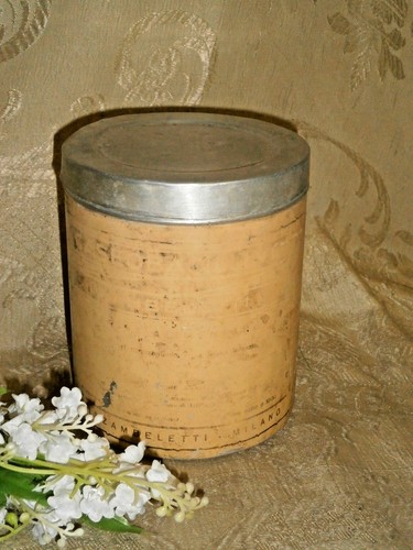 Antica scatola alluminio - scatola,