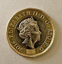Moneta Rara One Pound sterlina