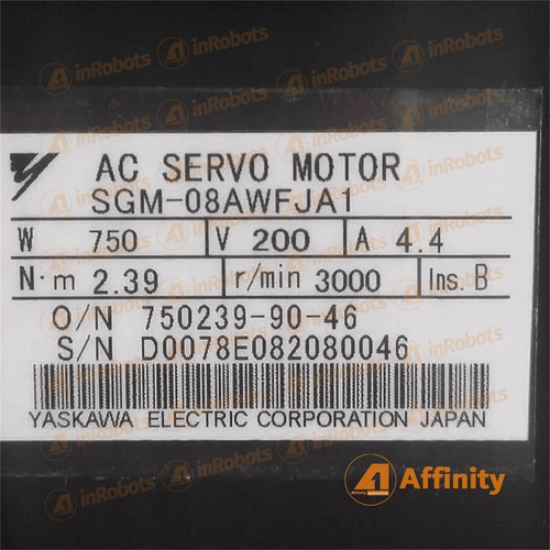 Yaskawa sgm 08awfja1 - yaskawa, sgm-08awfja1