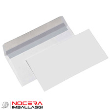 500 BUSTE COMMERCIALI DA LETTERA BLASETTI 11X23 CM, 80G, BIANCHE SENZA FINESTRA