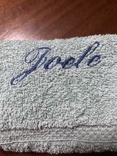 Asciugamani ricamati personalizzati Nome Personaggi Ideali  Per Asilo Scuola