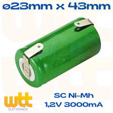 BATTERIA PILA NiMh SC 1,2v