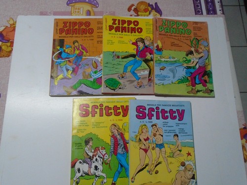Lotto fumetti zippo panino - lotto,