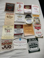 Vino vintage ecc. Etichette