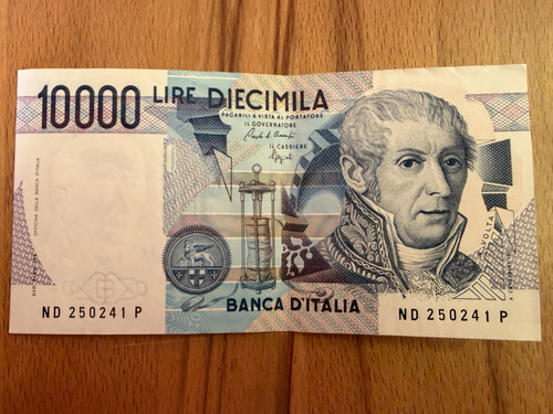 Banconota italia 10000 lire - banconota,