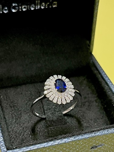 Anello oro bianco - anello, 18kt