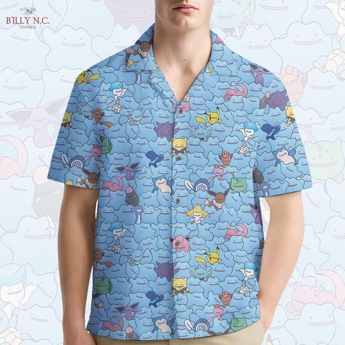 Pokemon idem gangar - idem,, camicia