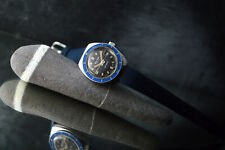 WYLER VETTA AQUARAMA RARE VINTAGE LADIES DIVER STEEL 26MM BAKELITE BEZEL