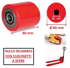 RUOTA RULLO CON CUSCINETTI Ø