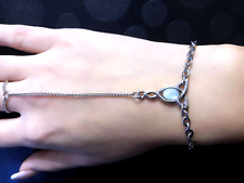 Bracciale BACIAMANO donna Stella del Vespro Pietra di Luna Arwen in Acciaio