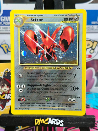 Pokemon scizor rara - scizor, holo