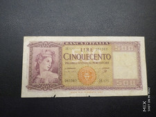Banconota17: 500 lire Italia - 1961