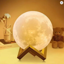 Lampada Luna 3D LED
