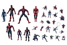 *HH* Lotto 28 Action figure giocattoli supereroe spiderman Spider Man toy Toys 