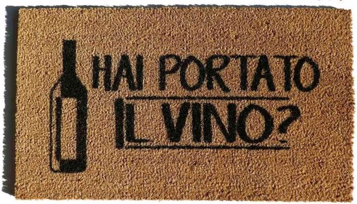 Zerbino rettangolare cocco - rettangolare, in