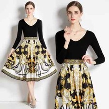 Tailleur Completo Nero Oro Set