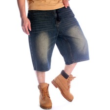 Jeans uomo hip hop corti marea