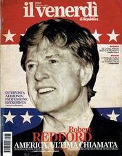 VENERDì 2012/1285=ROBERT REDFORD=GIOSETTA FIORONI=ERIC KANDEL=MARC NEWSON=BURR C