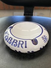 ?Posacenere Amarena Fabbri portacenere ashtray porcellana dipinto mano Vintage