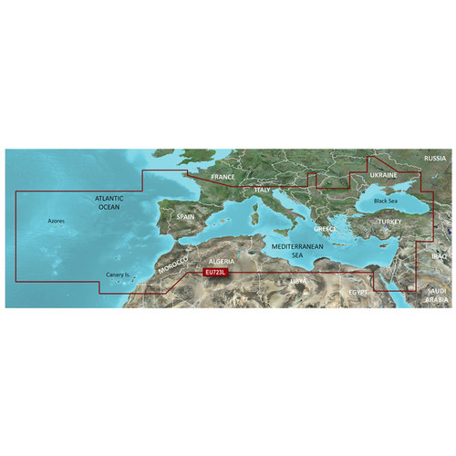 Garmin cartografia veu723l mar - cartografia,