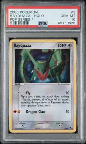 Pokemon rayquaza 2006 - pokemon, holo
