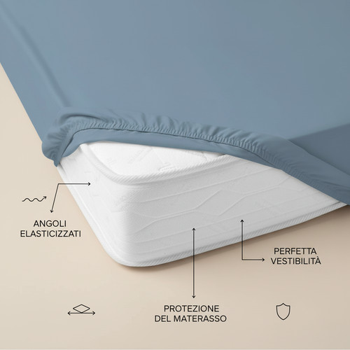 Lenzuolo sotto raso - con, angoli