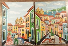 QUADRETTI OLIO SU TELA