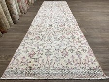 Runner turco 3x9 rosa panna