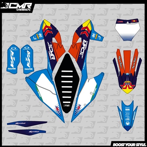 Adesivi grafiche per ktm - adesivi, sx