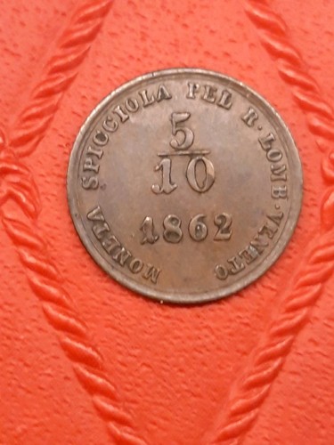 Lombardo veneto 1862 - veneto, 5/10