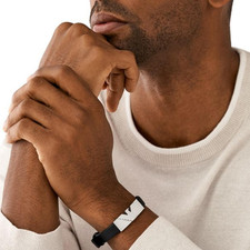 Bracciale armani acciaio - bracciale, inox