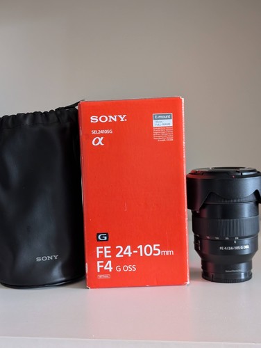 Sony mount 105mm - 24-105mm, g