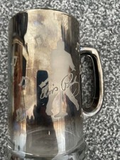 Elvis Presleys Glass Tankard