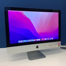 Apple iMac 21,5"4K, fine 2015, i7-5775R, 16 GB RAM, 1,2 TB SATA HDD, graffio schermo