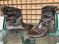 BELSTAFF Leather BOOTS BlackBrown Malenotti Era 40 ITA 6,5 UK 7,5 US