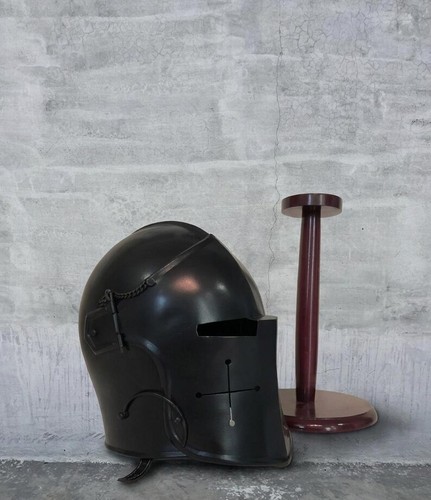 Elmetto medievale crociato - elmetto,